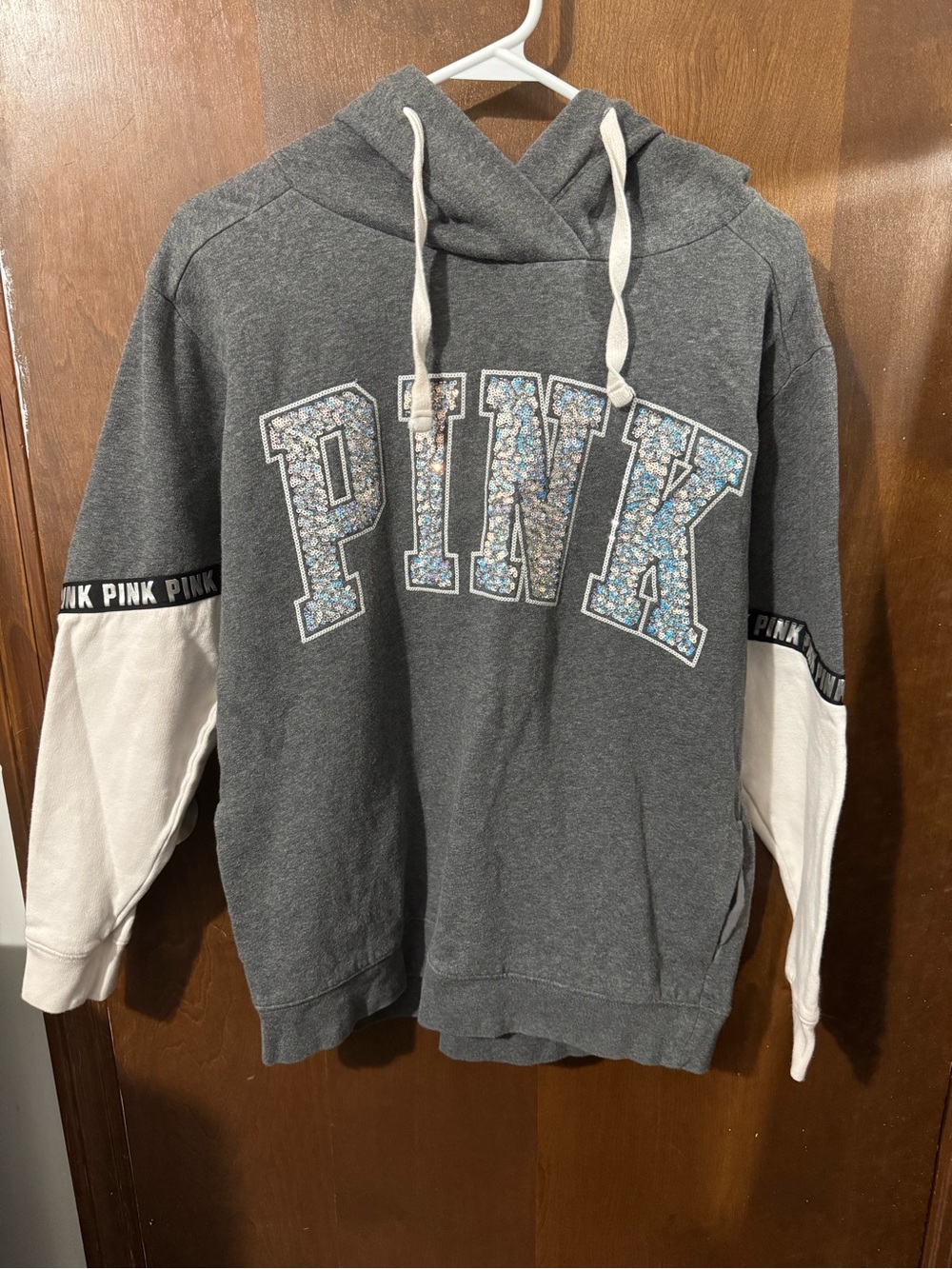 PINK Victoria's Secret Gray Hoodie